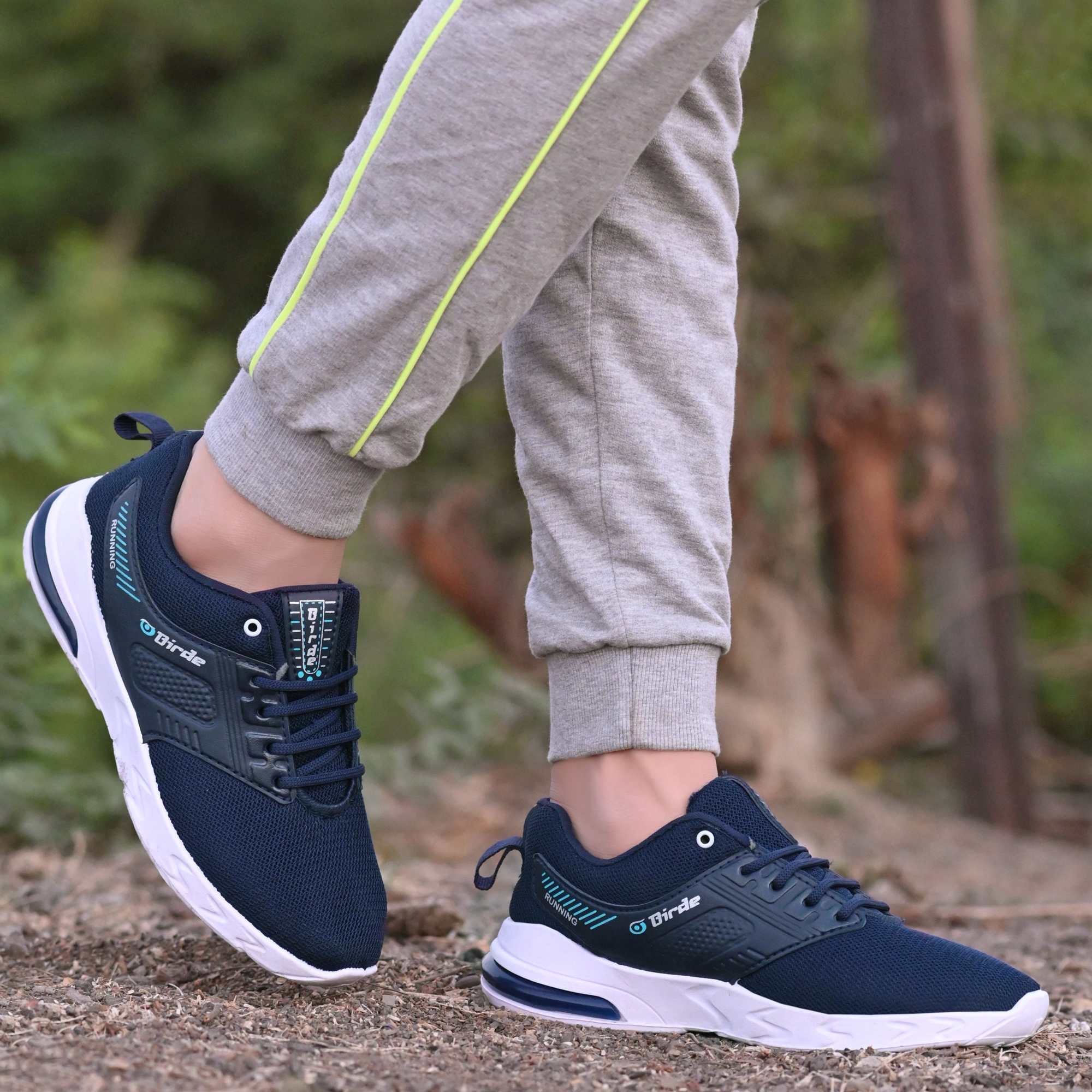 Men's Navy Casual Lace-ups