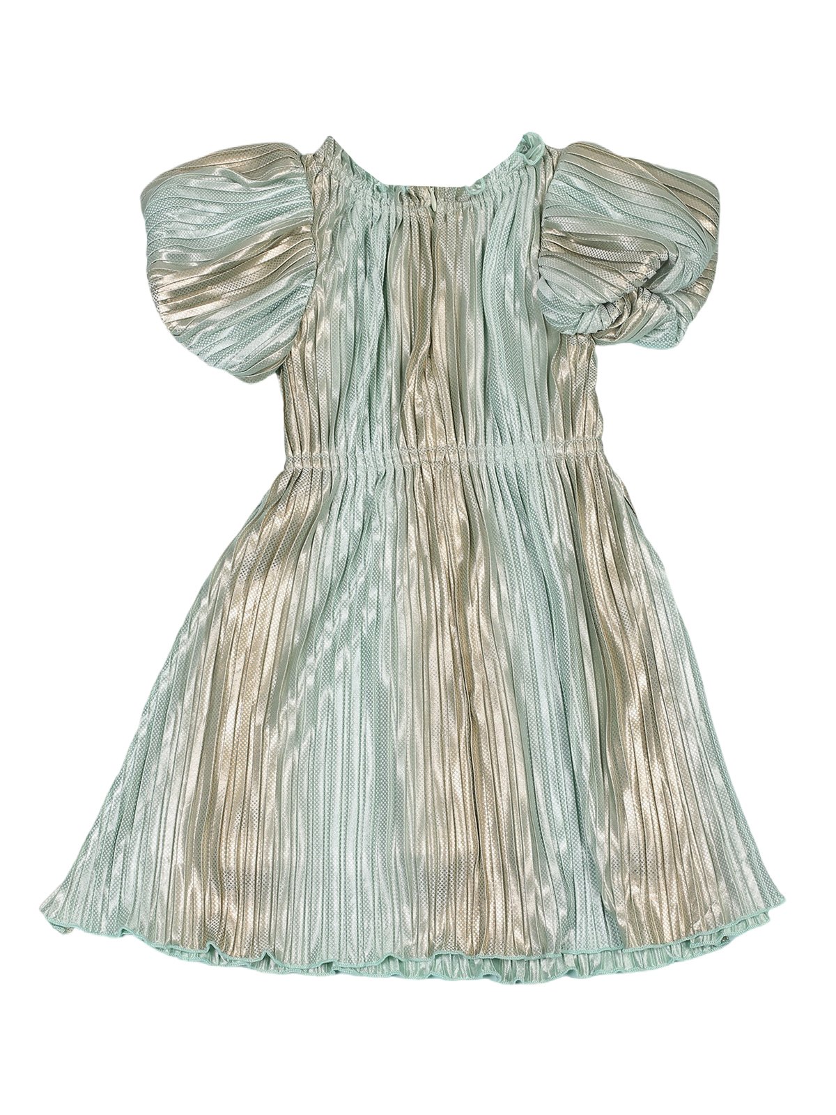 Albion Kids Girls Pure Pink C-Green Frock