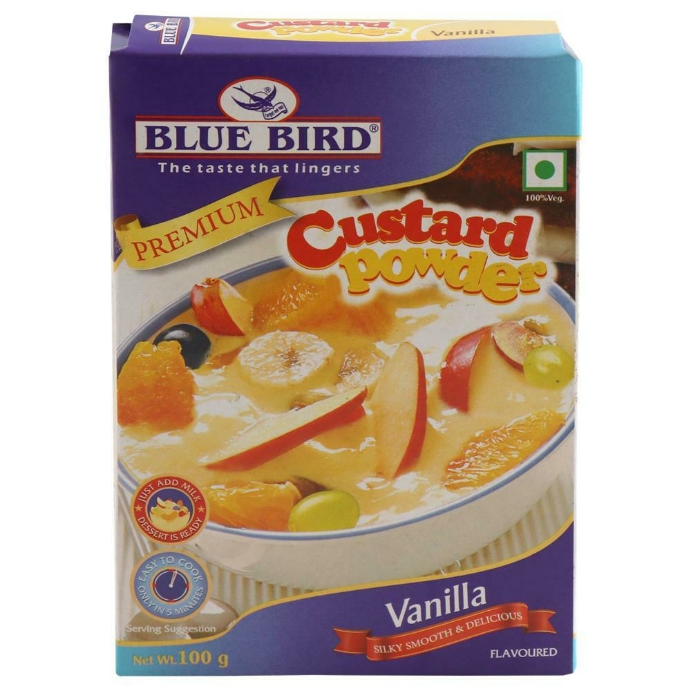 Blue Bird Vanilla Custard Powder 100 G