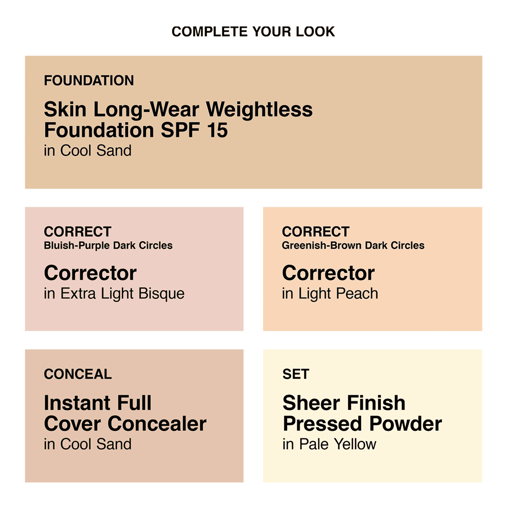 Skin Long-Wear Weightless Foundation SPF 15 • Cool Sand (C-036)