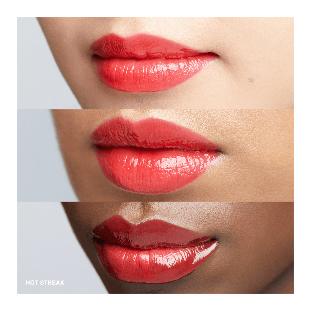Crushed Oil-Infused Lip Gloss • Hot Streak - bright yellow red