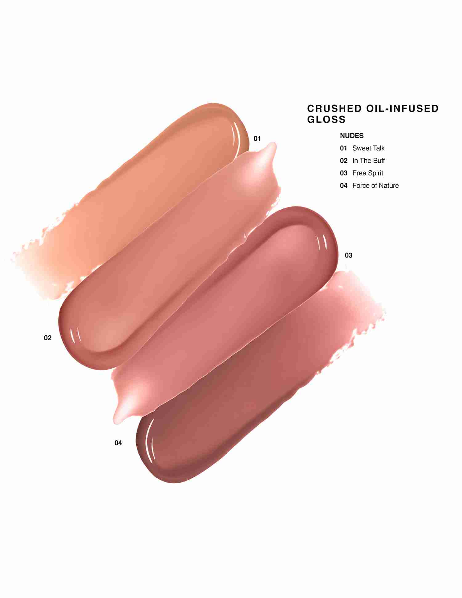 Crushed Oil-Infused Gloss • Force Of Nature