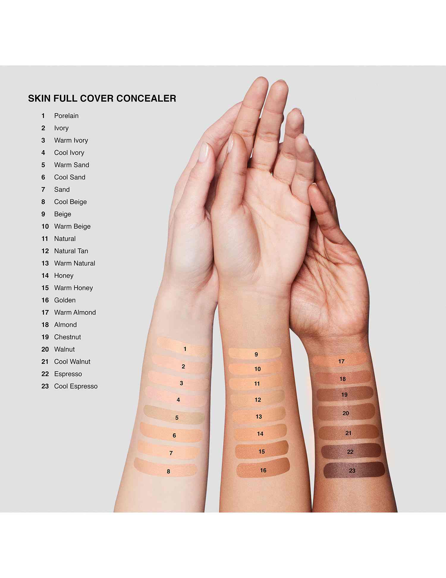 Skin Full Cover Concealer • Gold