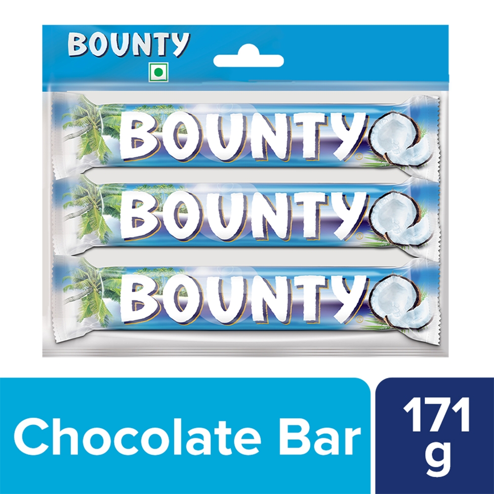 Bounty Chocolates 171 G (Pack Of 3)