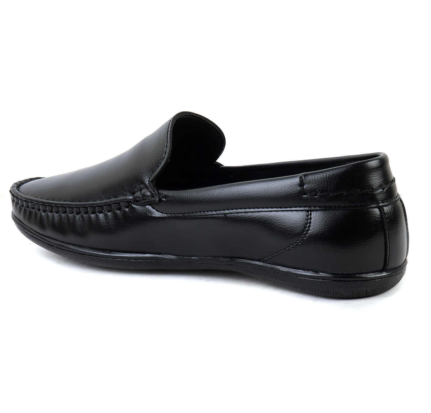 R-2 Black Loafers for men by BRATVA