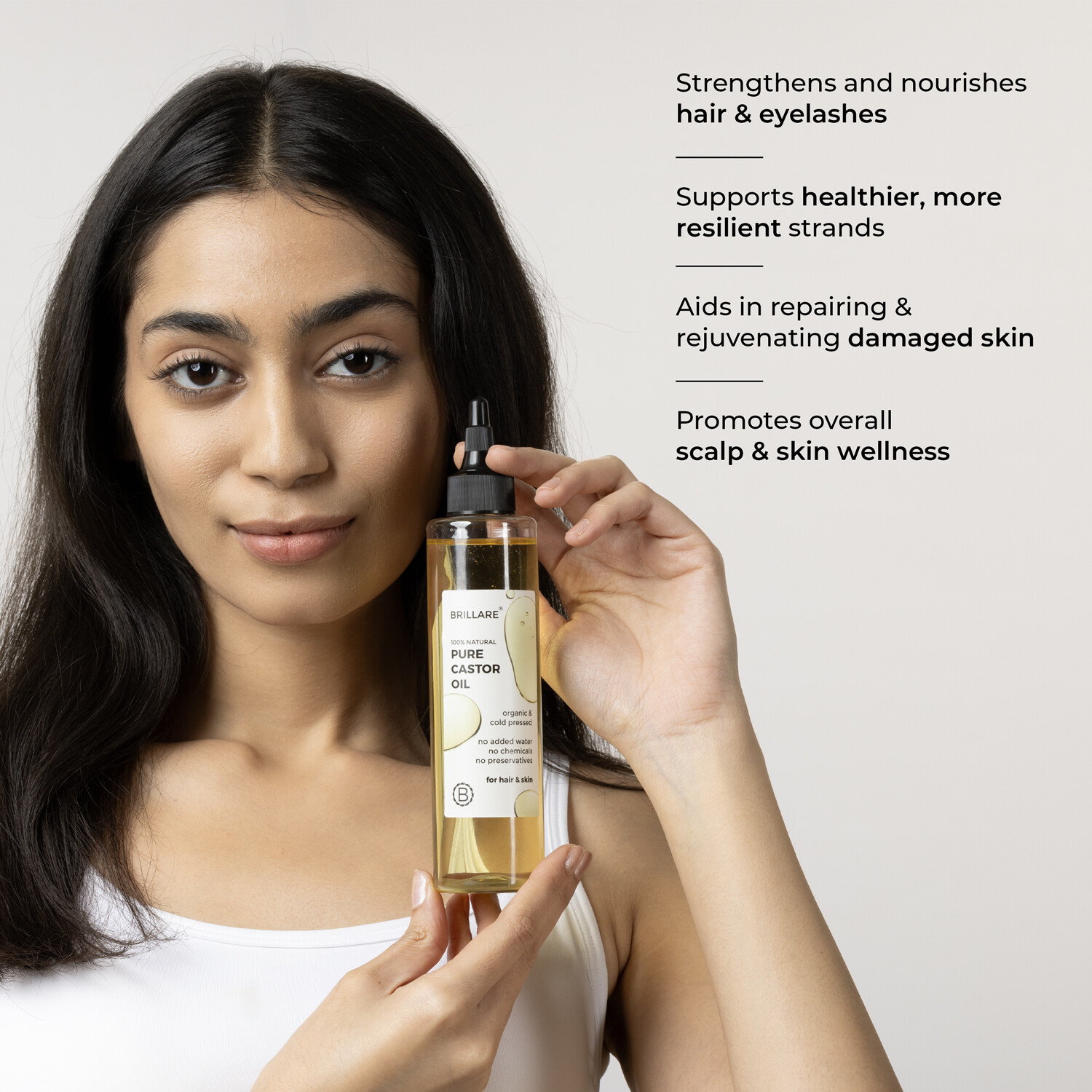 Brillare | Pure Castor Oil | 200ml