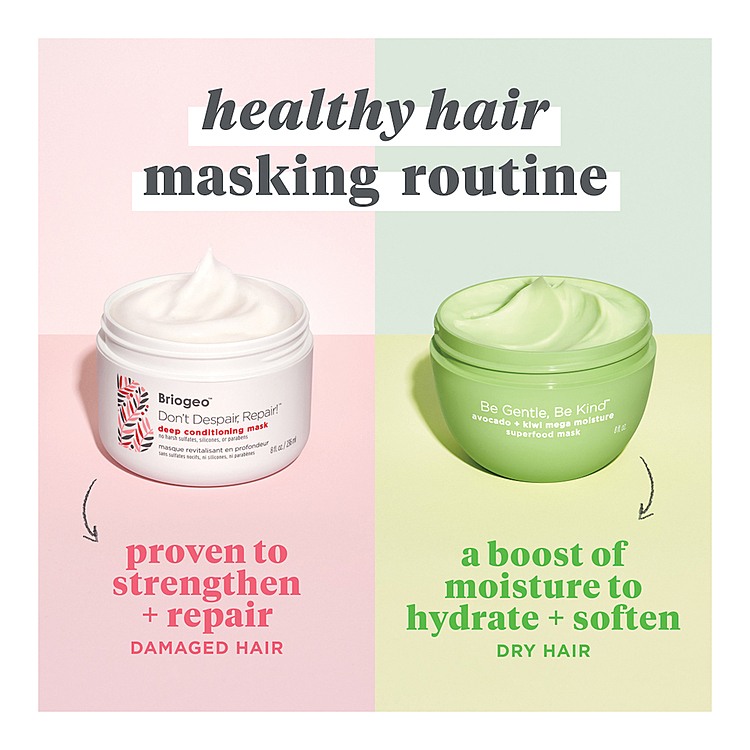Be Gentle, Be Kind Avocado + Kiwi Moisture Superfood Mask • 240ml
