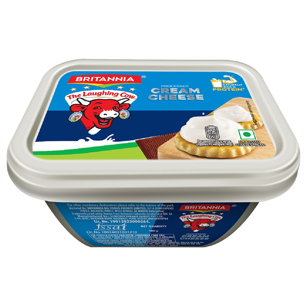 Britannia Processed Cream Cheese 180 G (Tub)