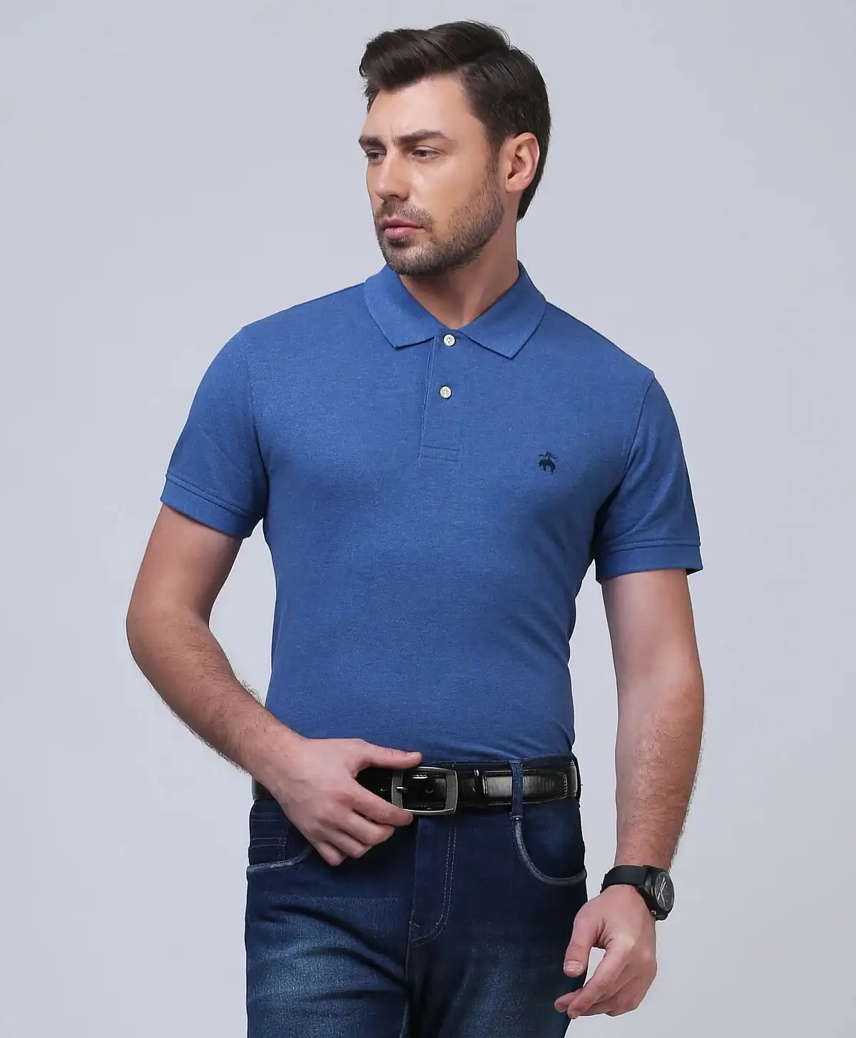 Brooks Brothers | Yarn Dyed Cotton Pique Short Sleeve Polo