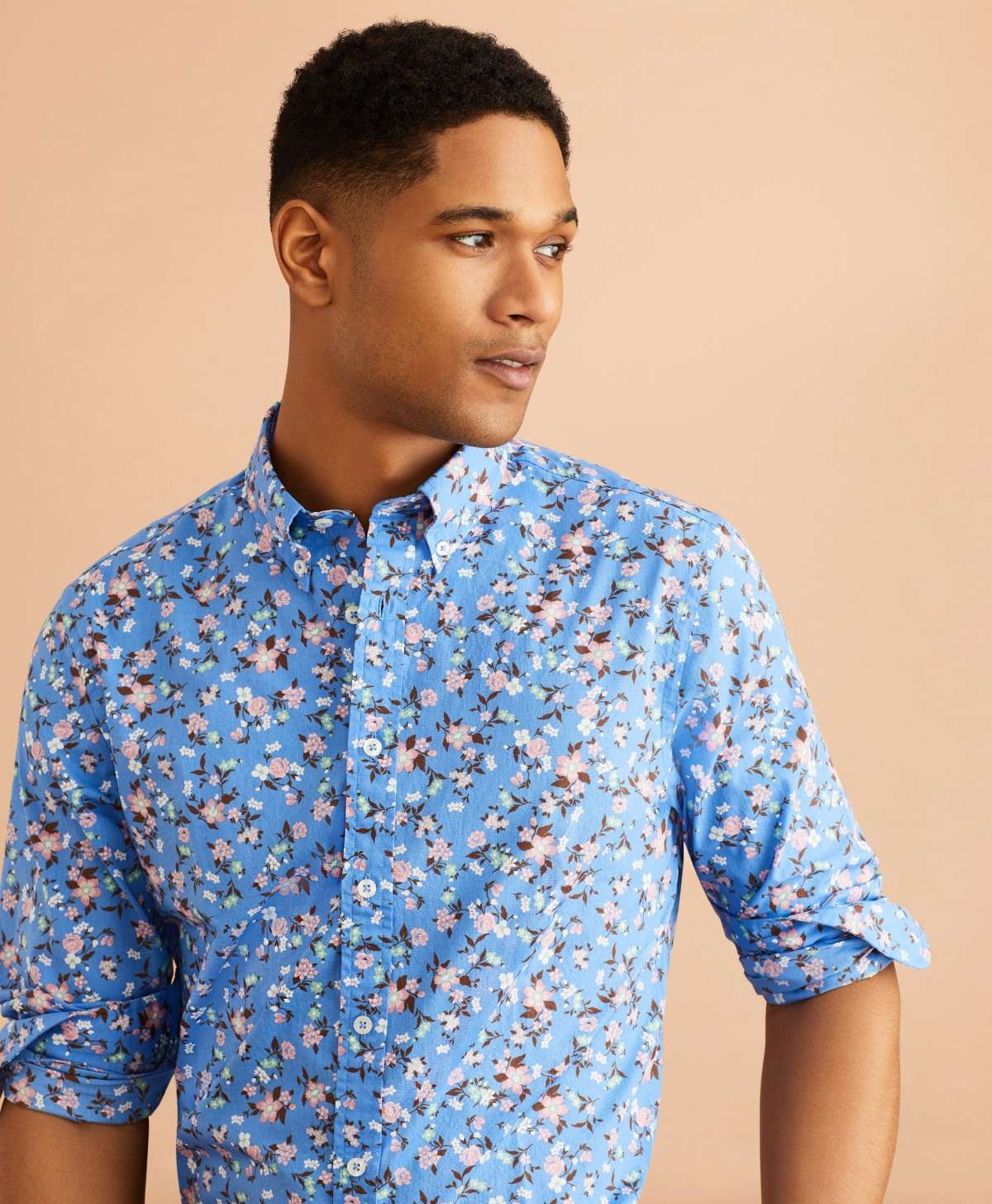 Brooks Brothers | Red Fleece Printed Sport Shirt
