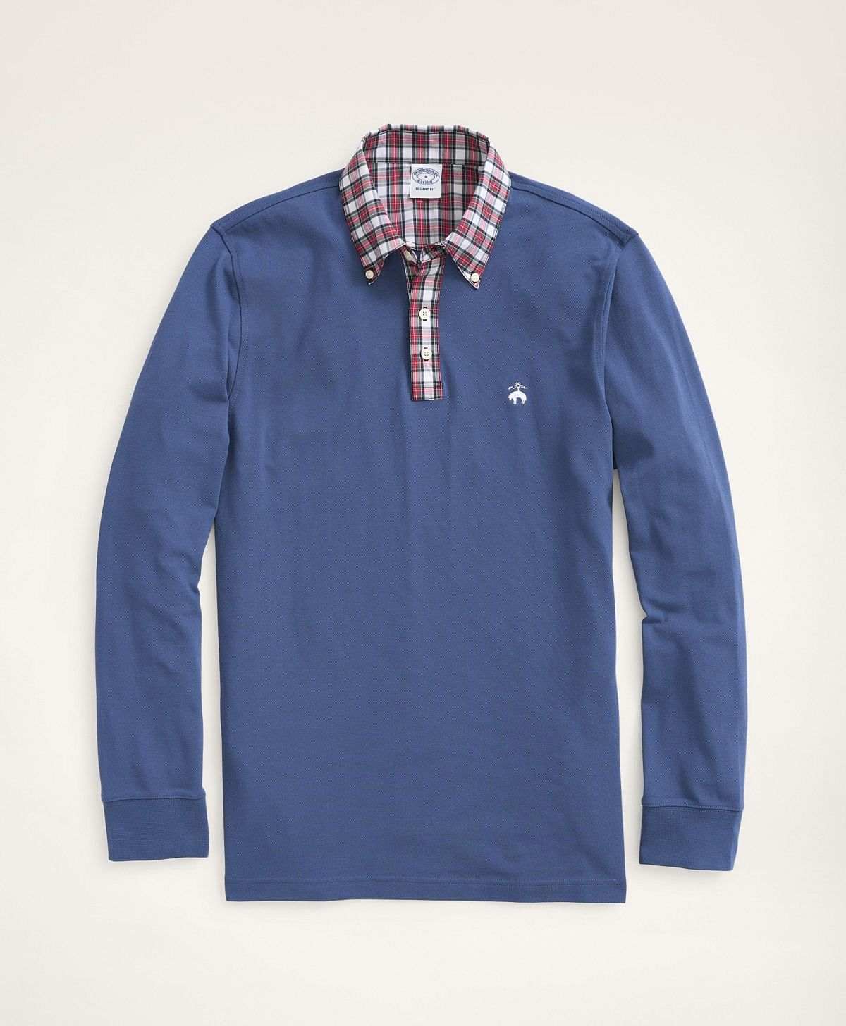 Brooks Brothers | Long Sleeve Cotton Pique Polo