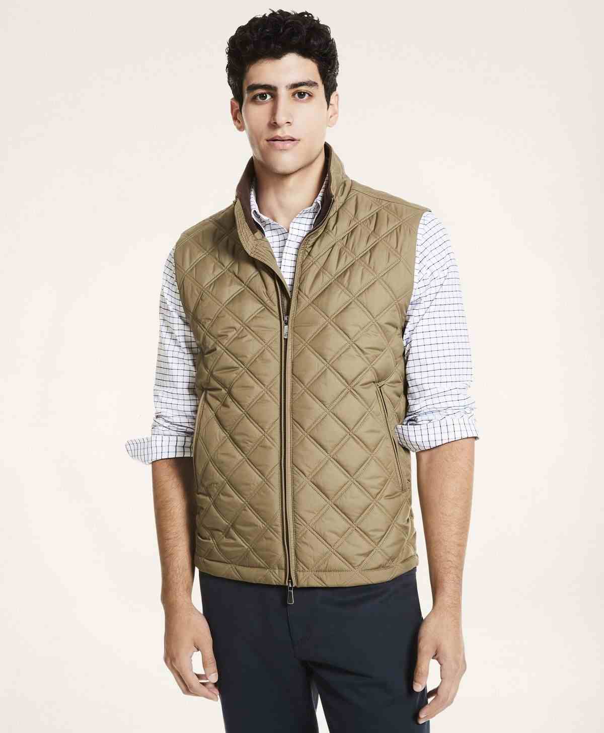 Brooks Brothers | Paddock Diamond Quilted Vest