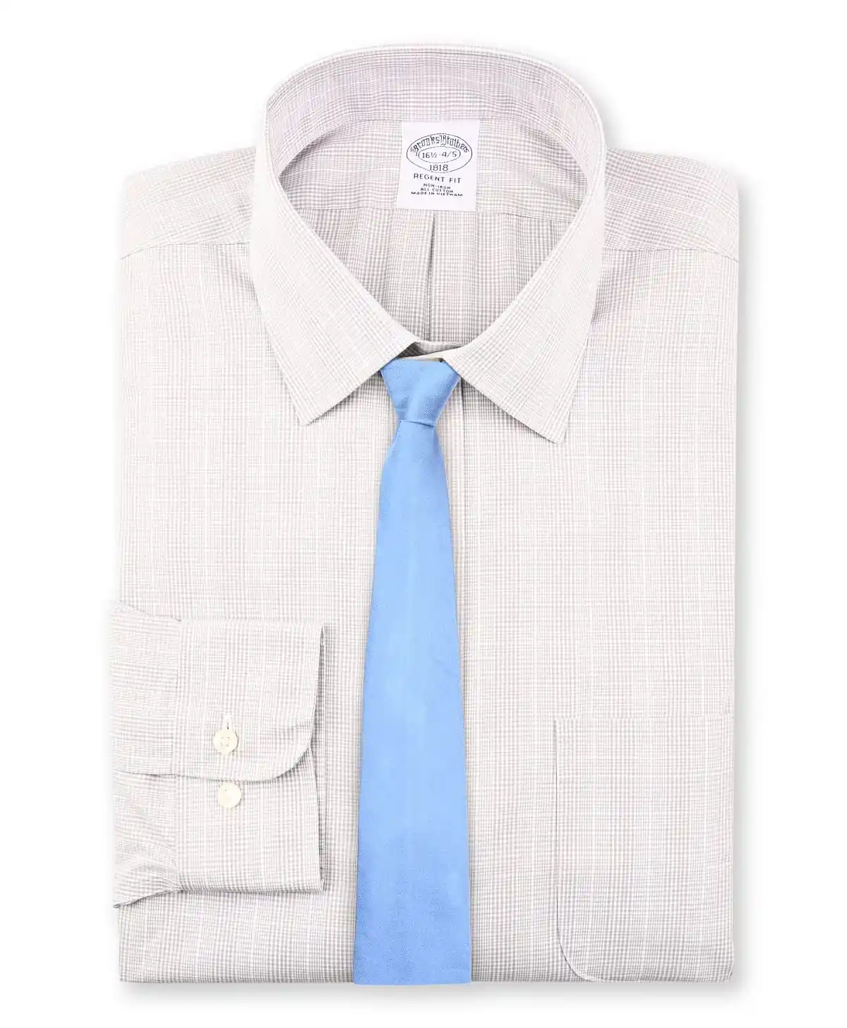 Regent Fitted Non Iron Broadcloth Dress Shirt | Brooks Brothers