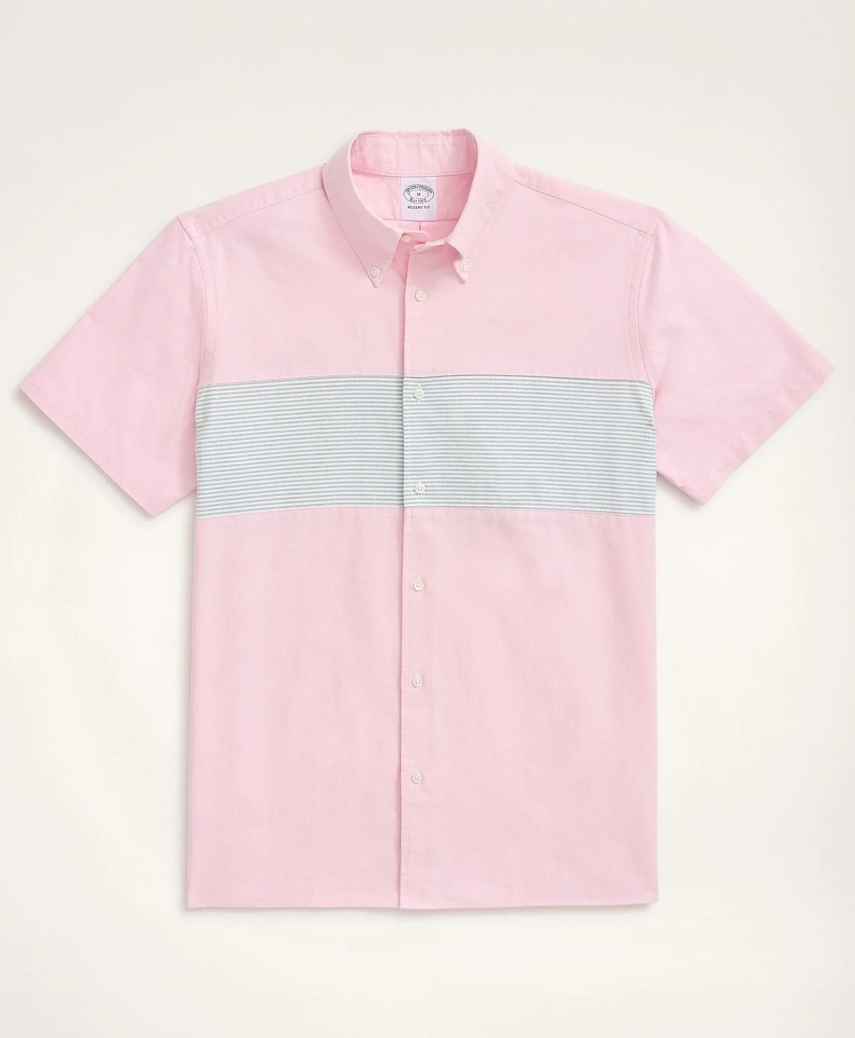 Brooks Brothers | Regular Finish Oxford Polo Button-Down Collar Solid Regular Fit Sport Shirt