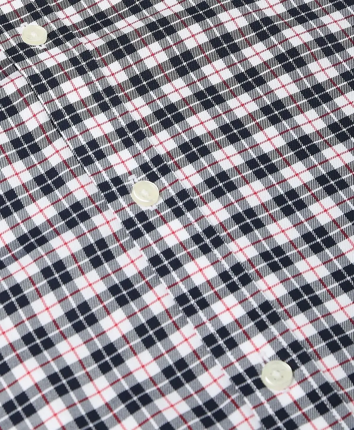 Non-Iron Twill Polo Button-Down Collar Tartan Regular Fit Sport Shirt