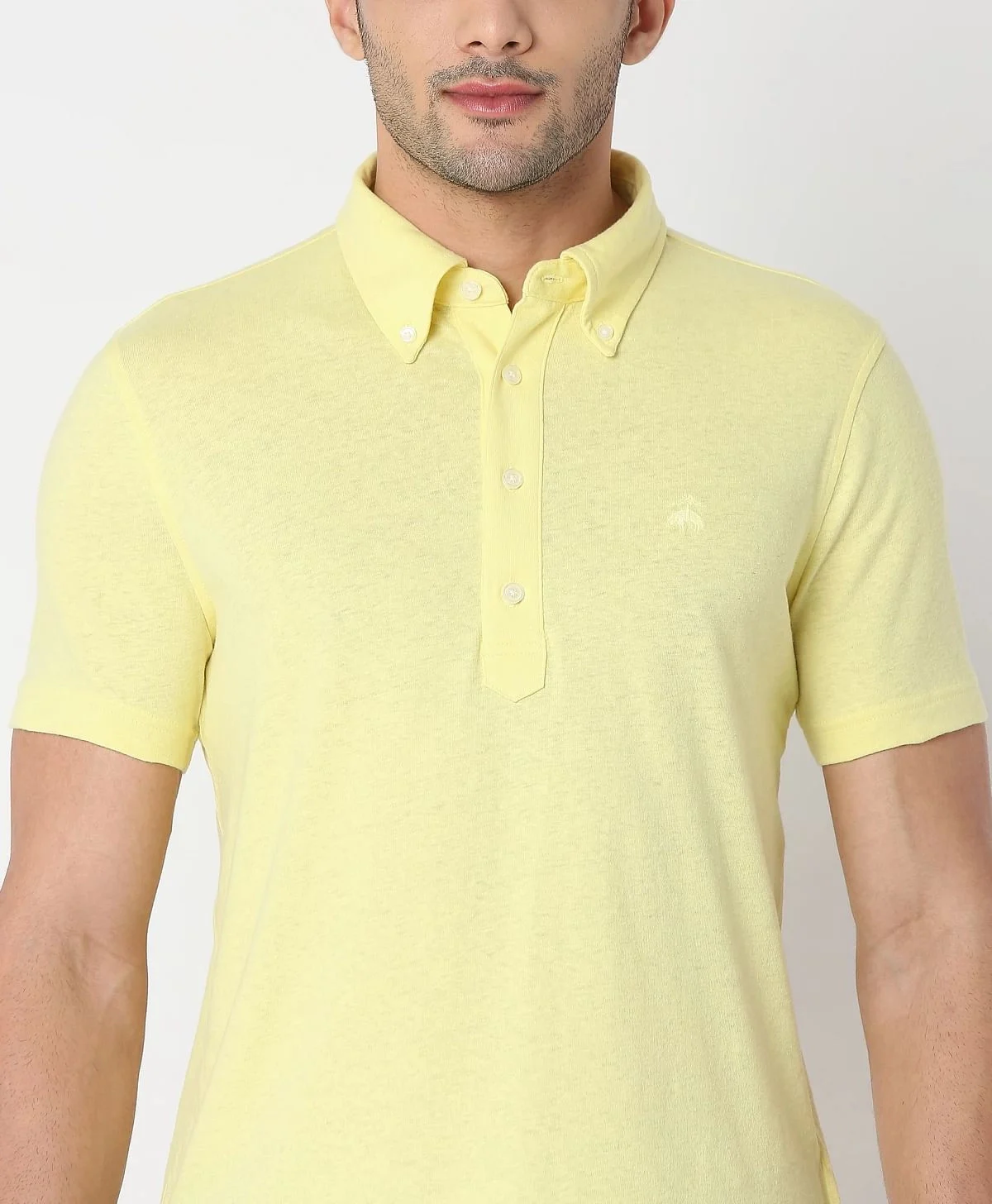 Vintage Solid Regular Fit Polo