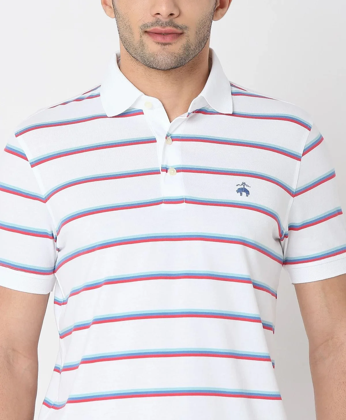 Striped Regular Fit Polo