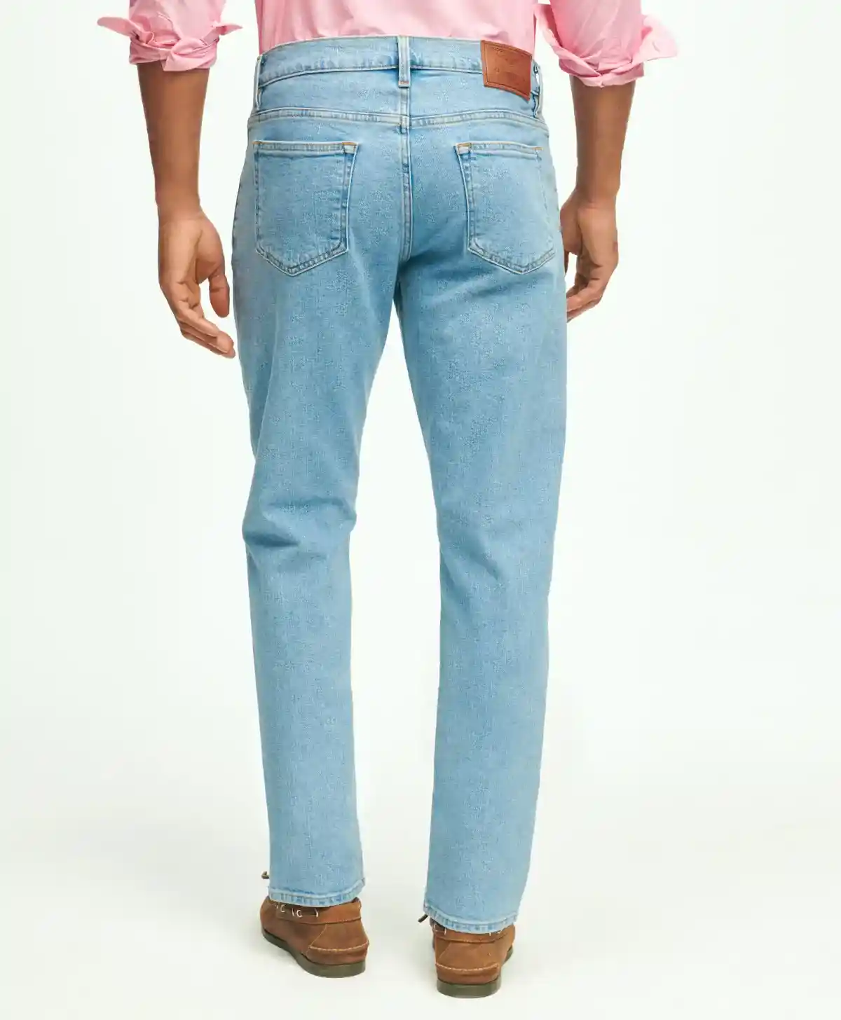 Solid Straight Fit Denim | Brooks Brothers India Website