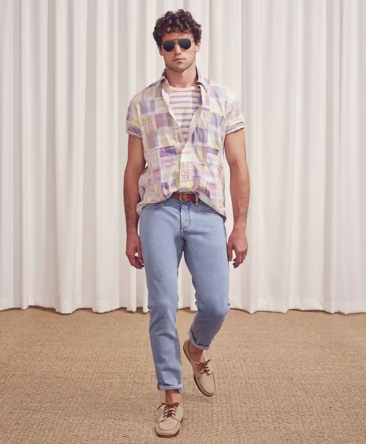 Solid Straight Fit Denim | Brooks Brothers India Website