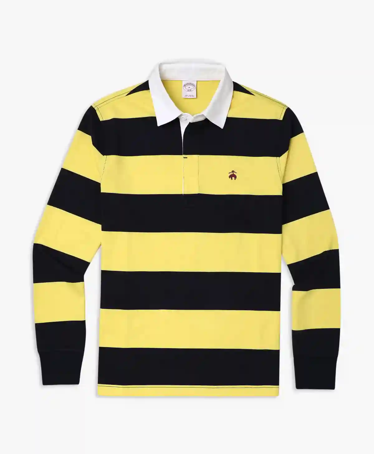 Rugby Striped Regular Fit Polo T-Shirt | Brooks Brothers India Website