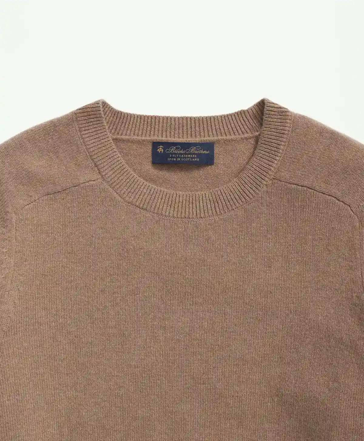 Cashmere 3-Ply Solid Crew Neck Sweater | Brooks Brothers India Website