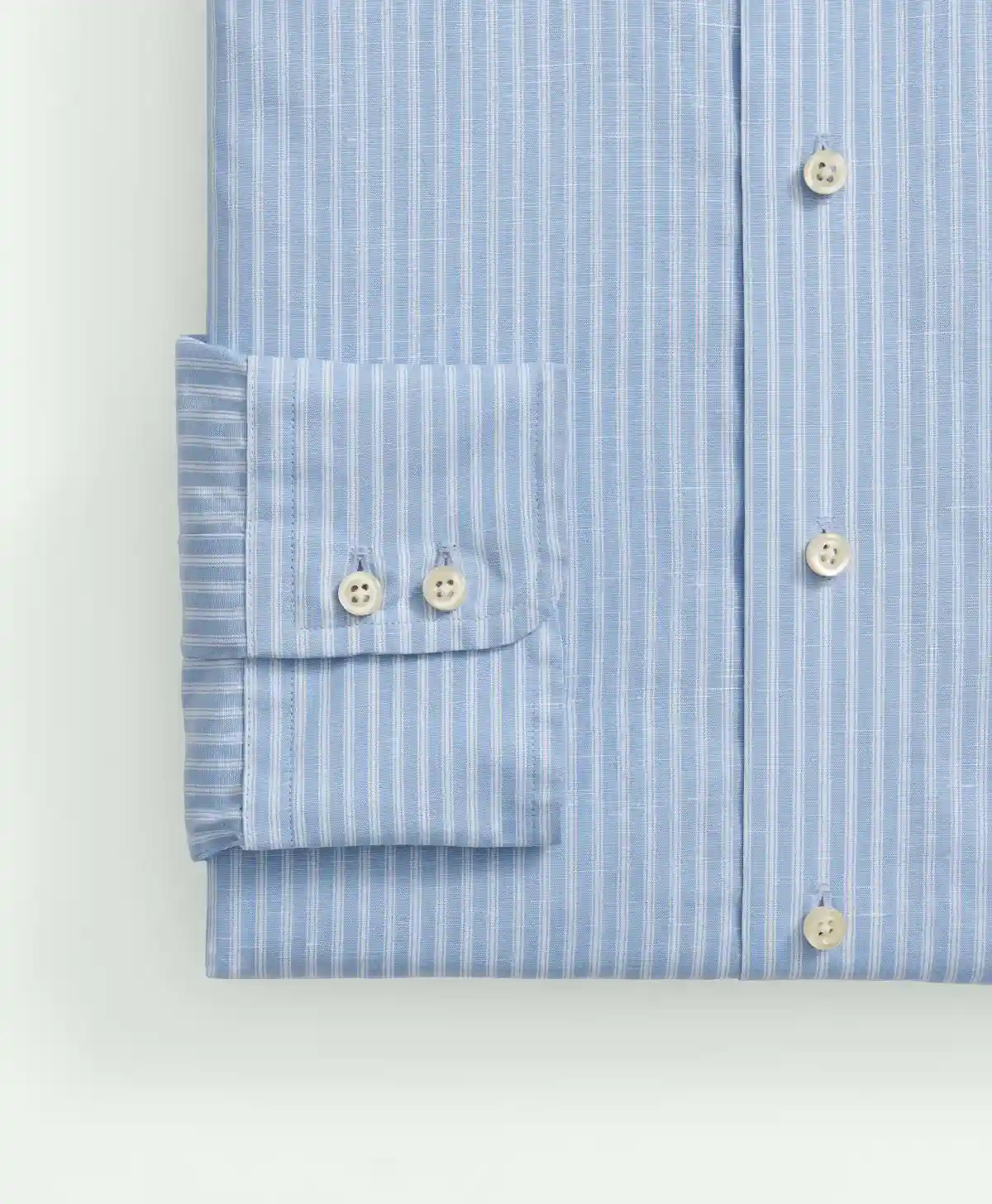 Luxury Thomas Mason Striped Regular Fit Dress Shirt | Brooks