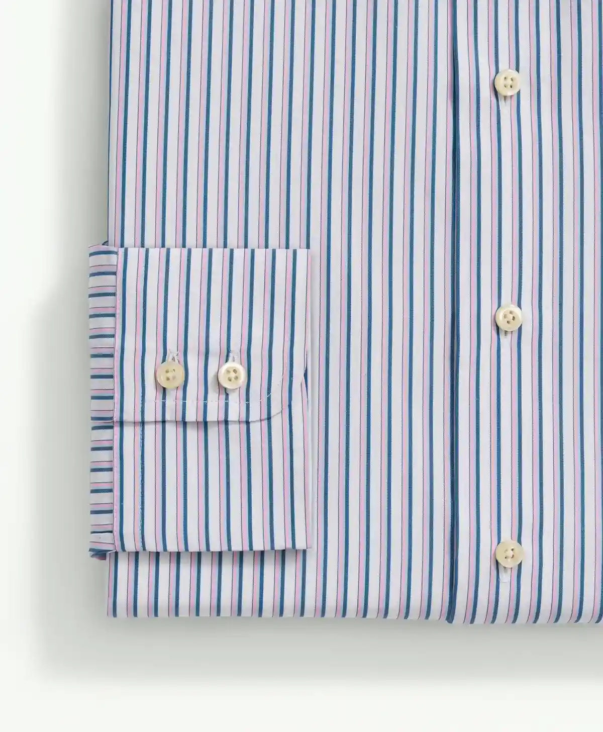 Brooks Brothers | Luxury Thomas Mason Striped Regular Fit Dress Shirt