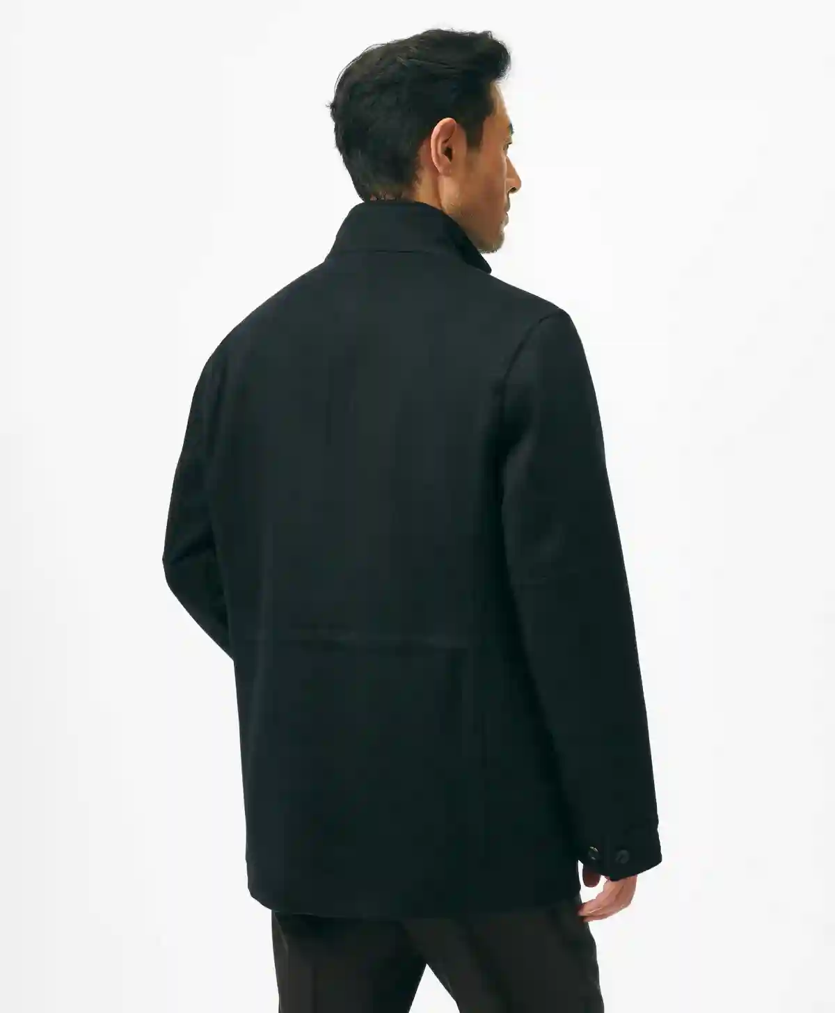 Loro Piana Solid Regular Fit Field Jacket | Brooks Brothers India