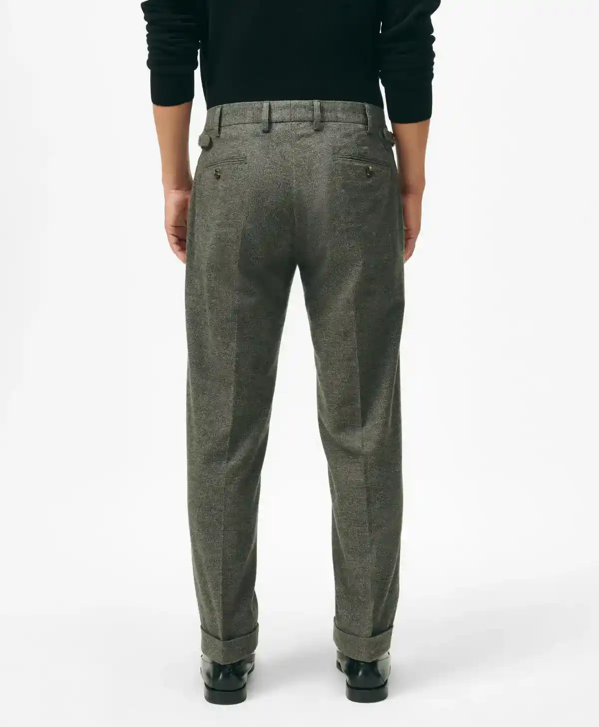 【Brooks Brothers】The Trousers スラックス Dressy Side Tab Houndstooth Regular Fit Chinos | Brooks Brothers