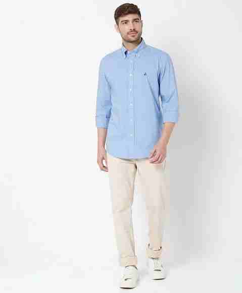 Regular Finish Broadcloth Polo Button-Down Collar Solid Regular Fit Sport Shirt