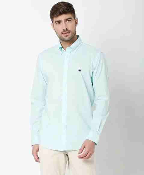 Regular Finish Broadcloth Polo Button-Down Collar Solid Regular Fit Sport Shirt