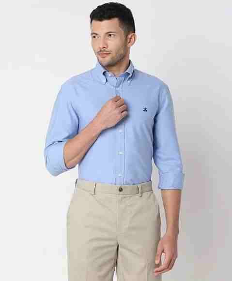 Regular Finish Oxford Polo Button-Down Collar Solid Regular Fit Sport Shirt