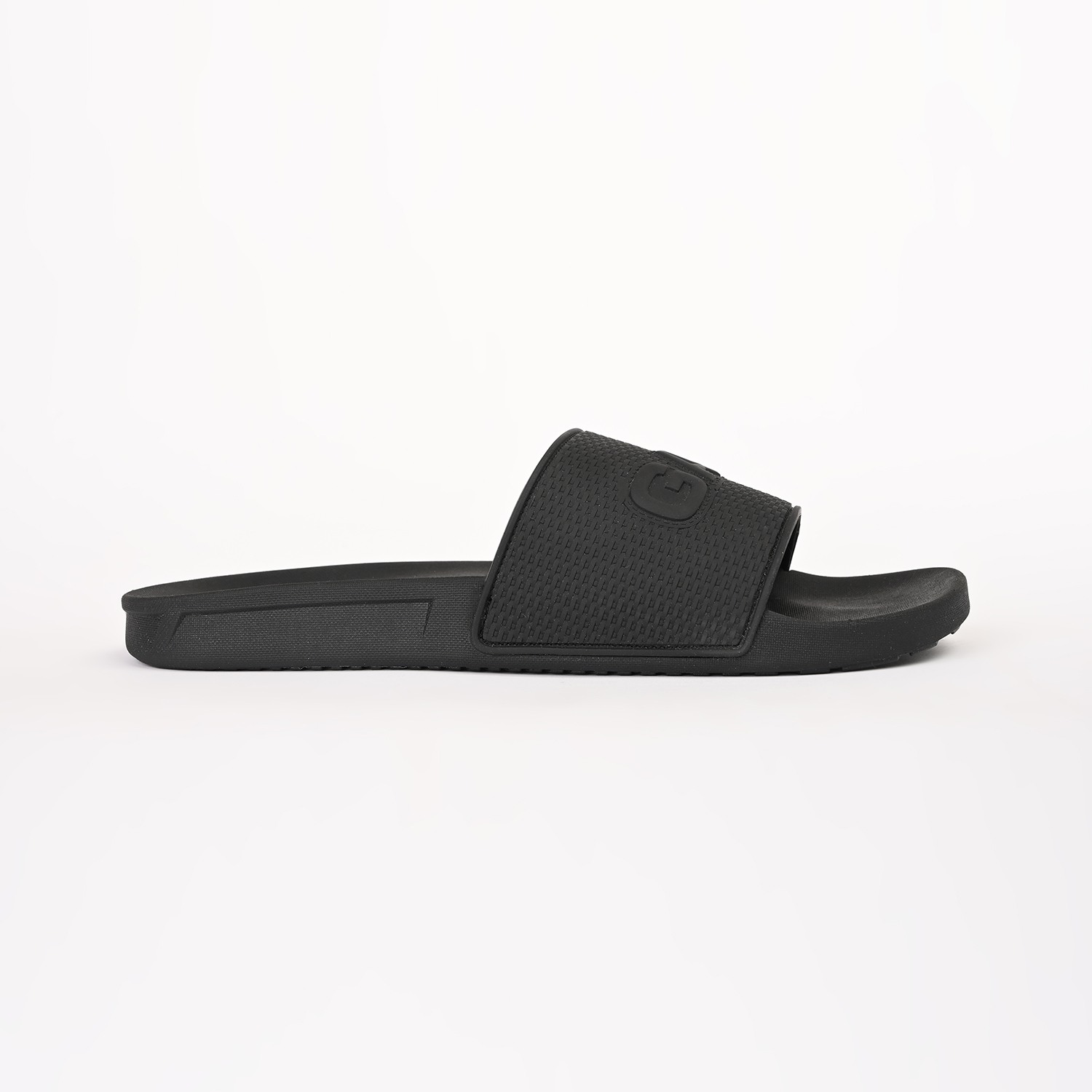 GAS | Men's ReactEase Black Slides|0