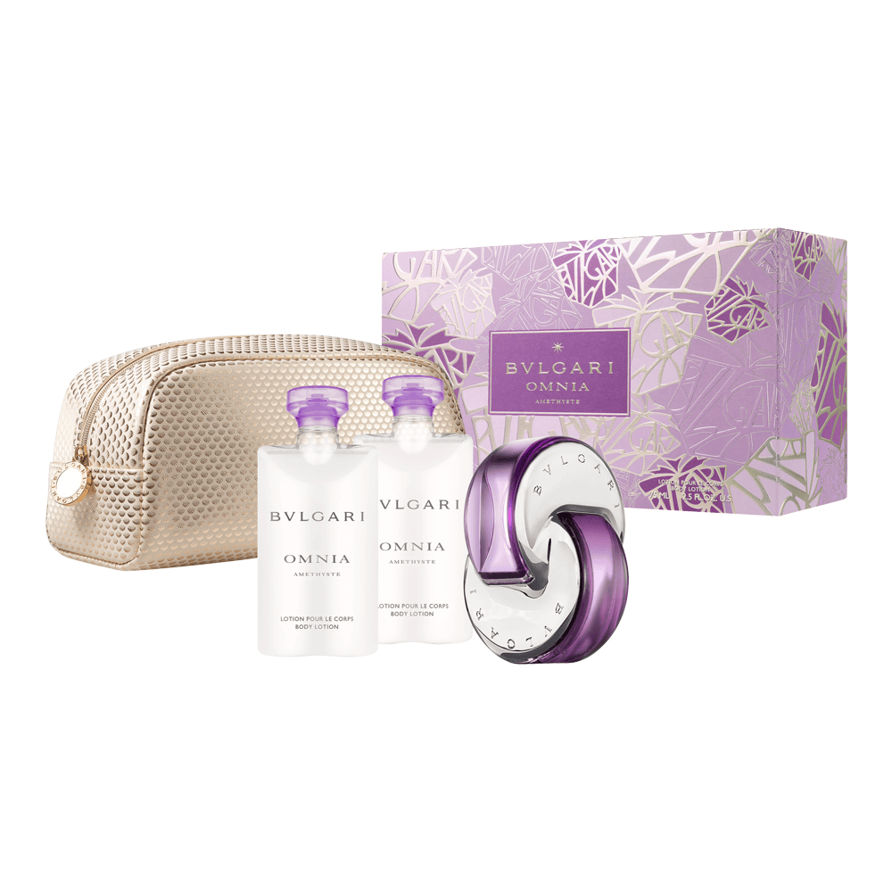 BVLGARI OMNIA AMETHYSTE セット Omnia Amethyste Pouch Set