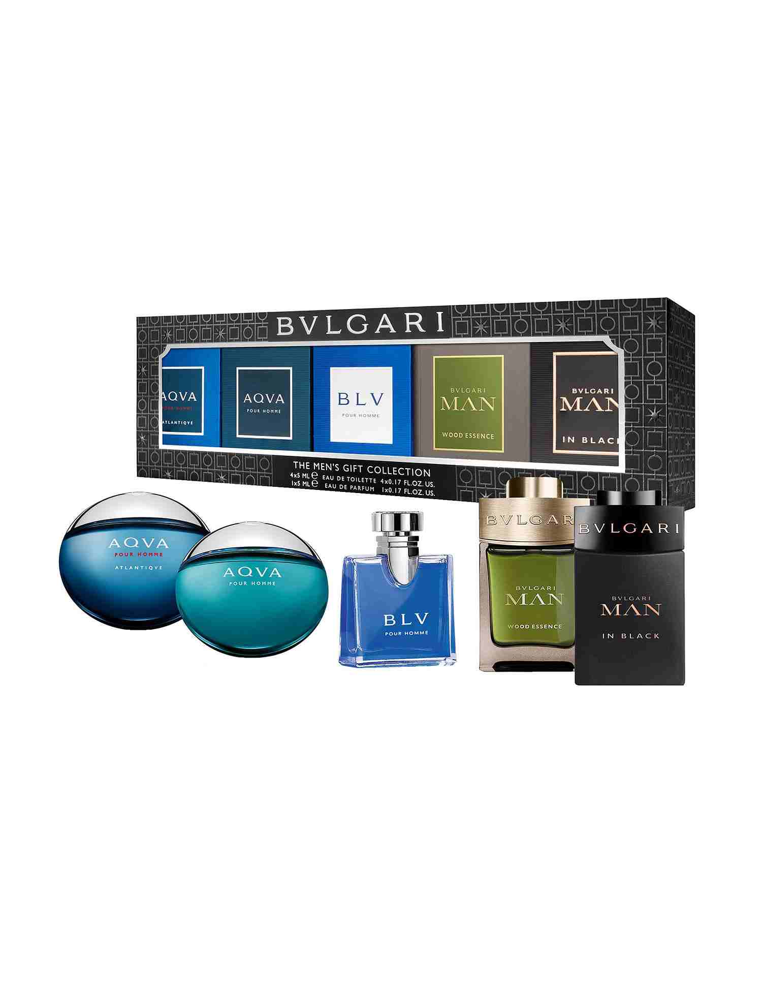 ブルガリ　the men’s gift コレクション Amazon.co.jp: 【ブルガリ】ザ・メンズ ギフトコレクション (ミニ香水