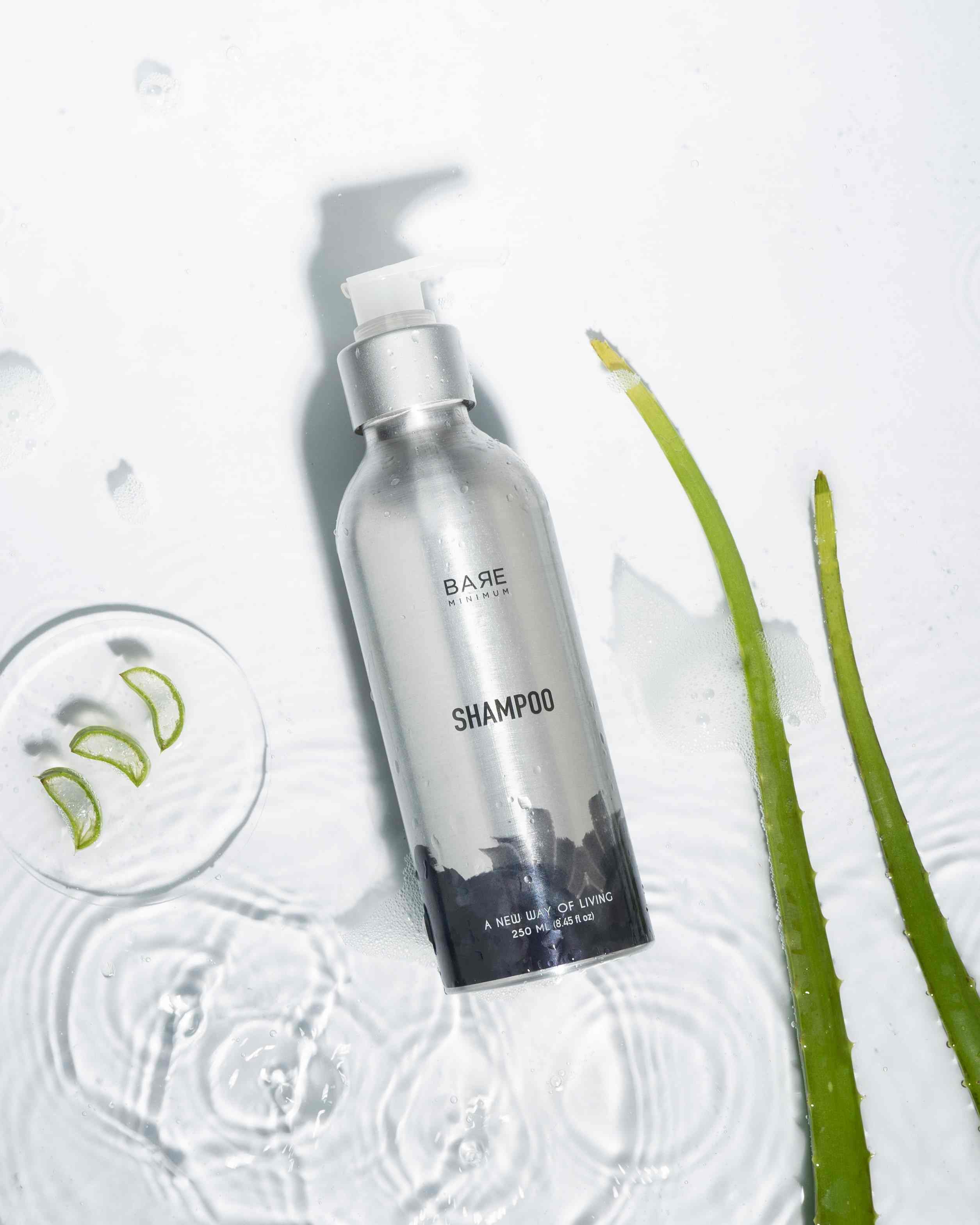 Bare Minimum gentle Shampoo, all-natural ingredients, chemical-free, with pH-balanced formula, For all skin types, 250 ML