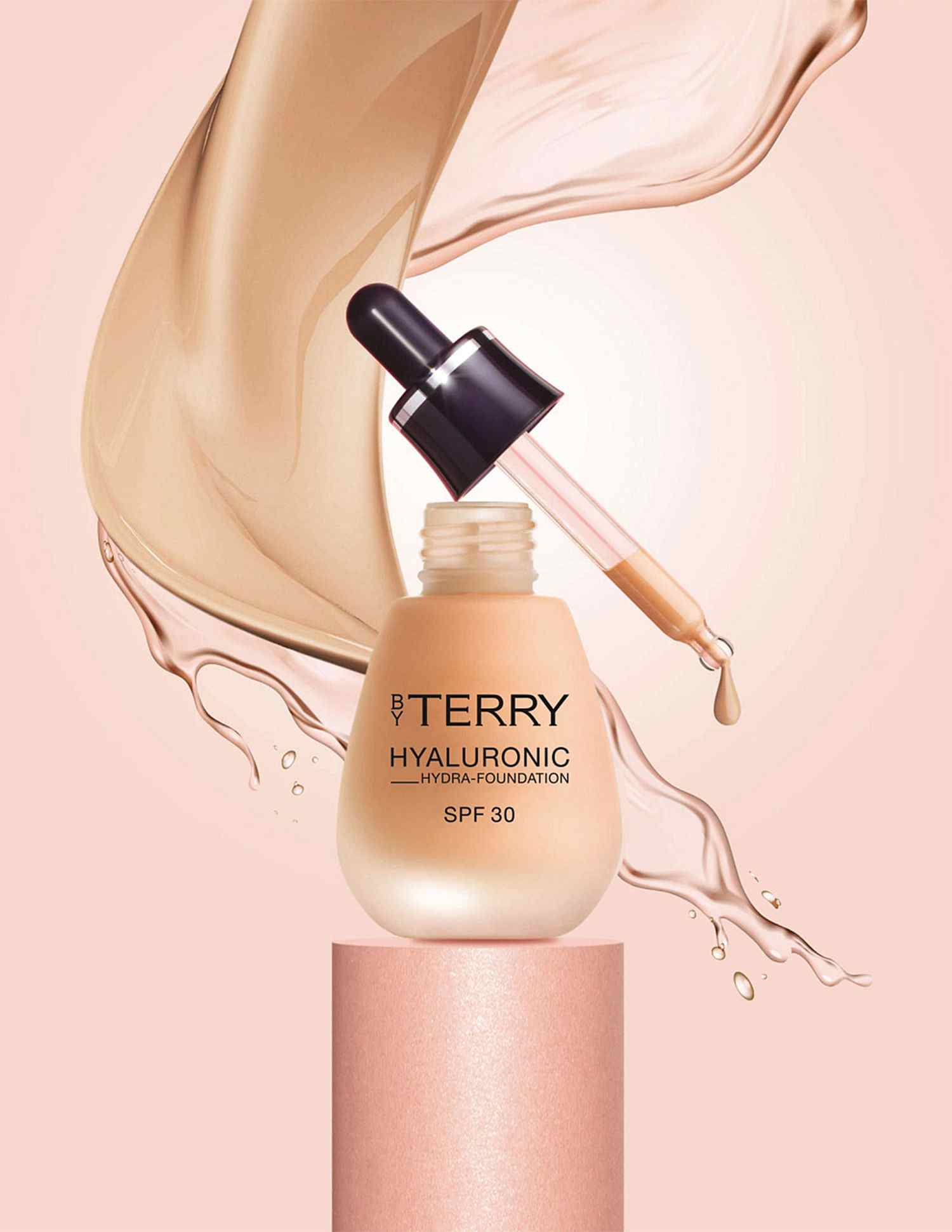 Hyaluronic Hydra-Foundation • 500C Cool Medium Dark