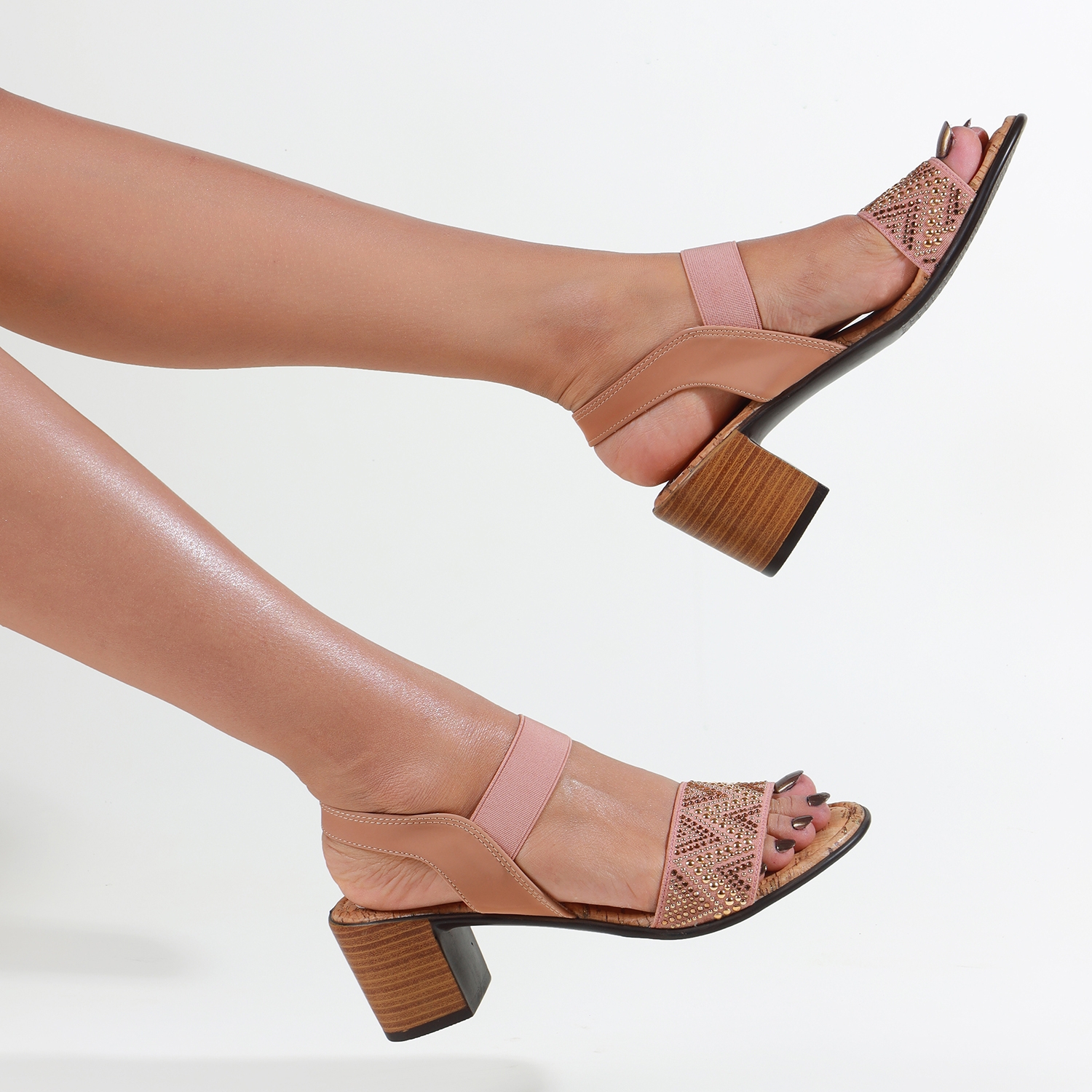 CATWALK | Hot-Fix Rhinestone Sandals