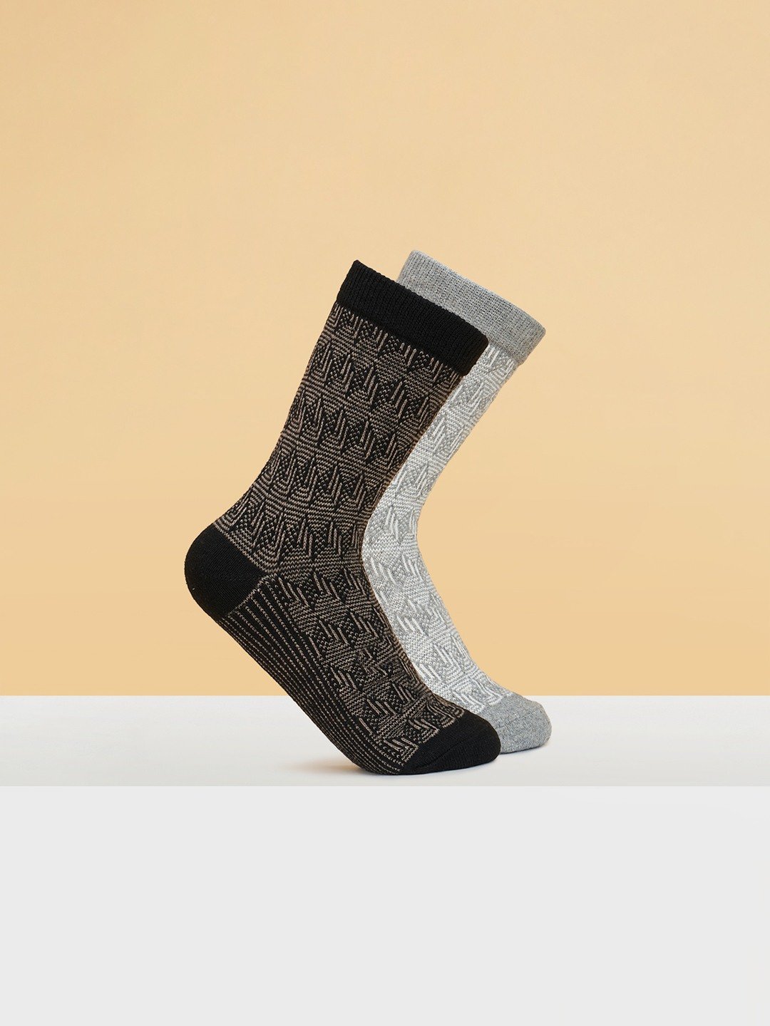 Byford Multicoloured Winter Socks - Pack of 2