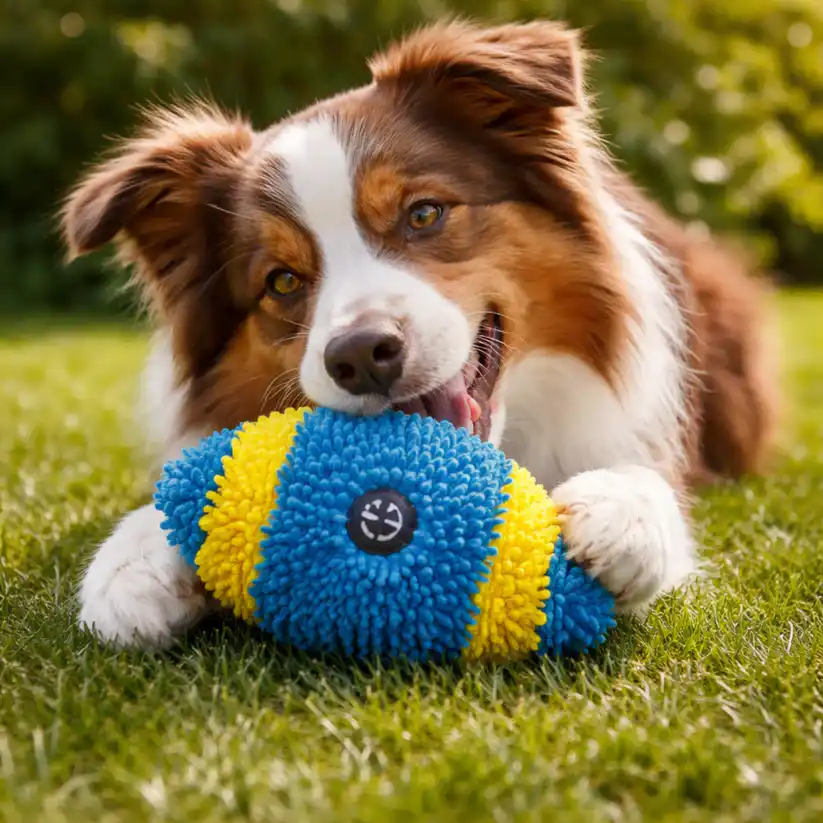 Fofos Sports Rugby Dog Toy