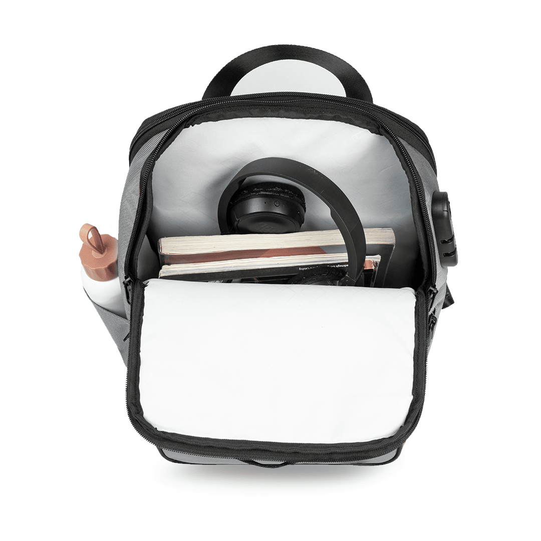 Grey Laptop Backpack (USB Charging Port)| Premium Office Laptop Bag for Men/Women