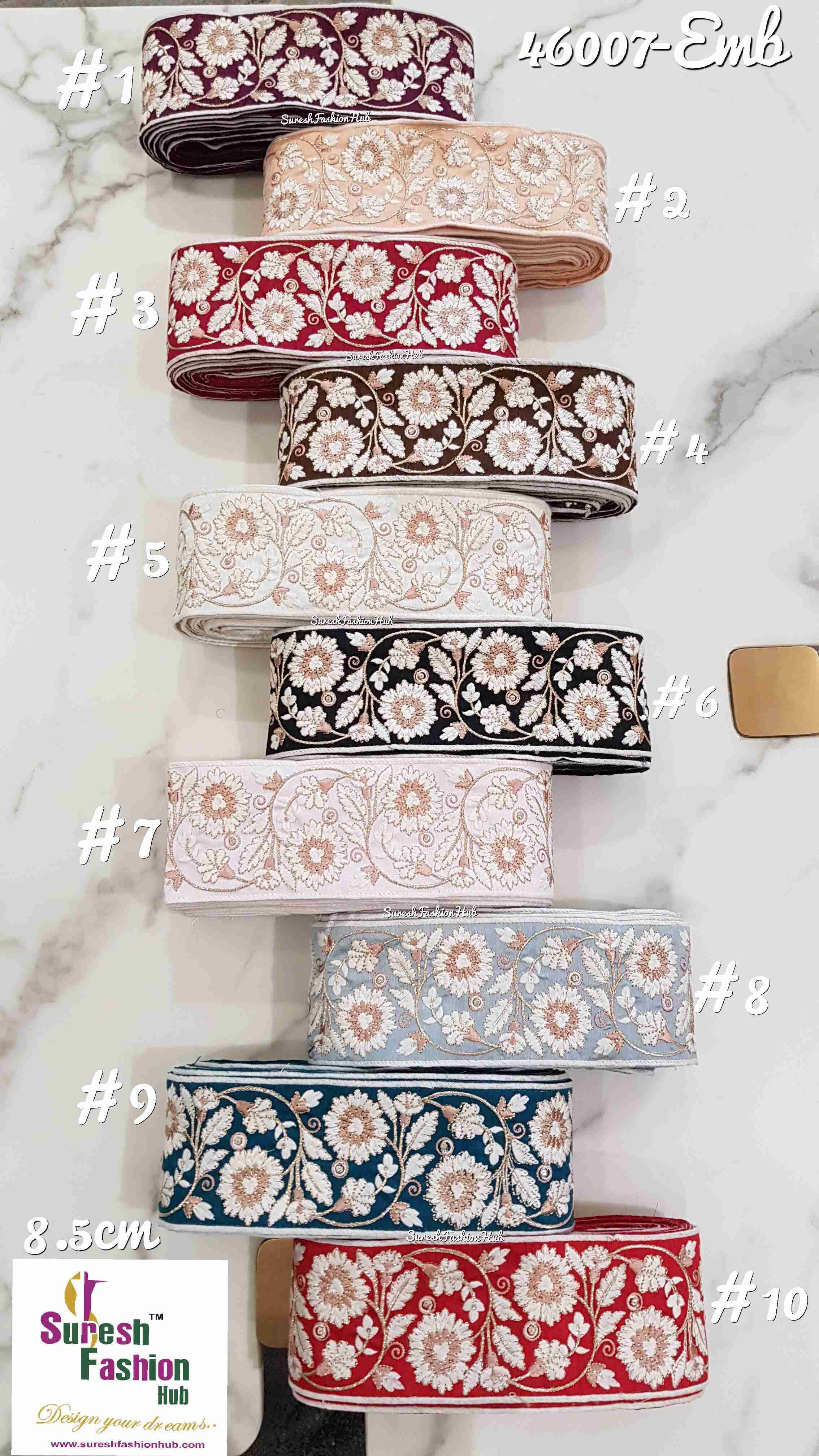 Peach Color Color Charmweave Elegance Lace 46007