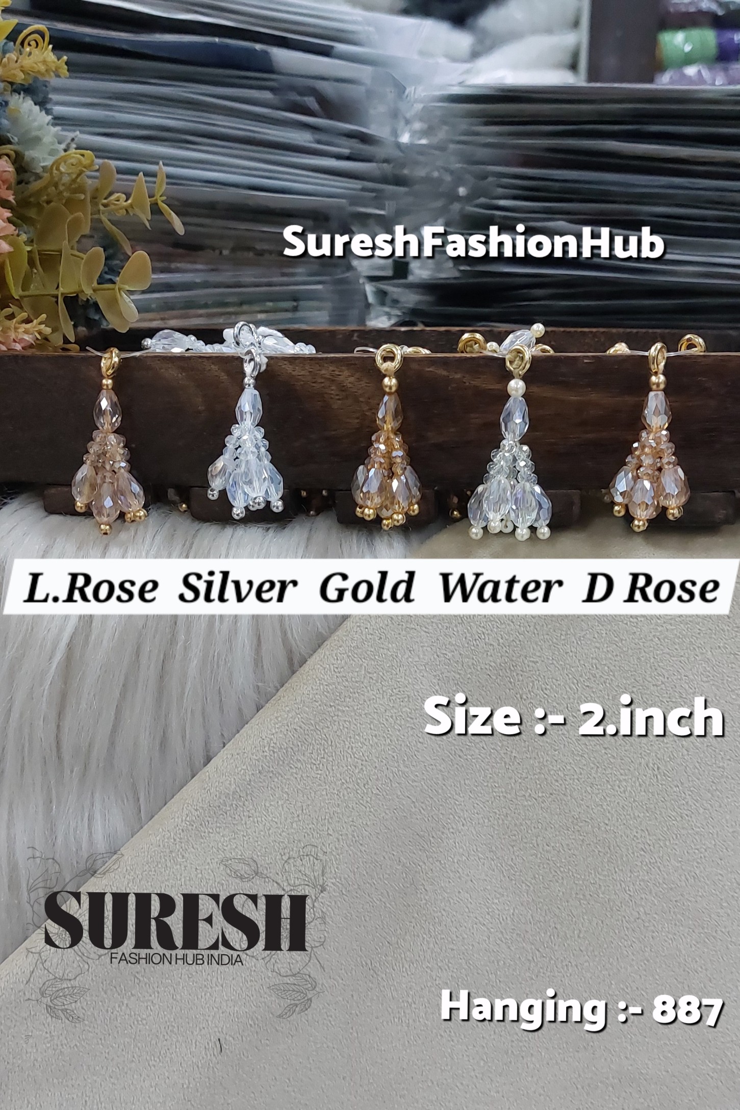 Silver Shine Tassel – H-887