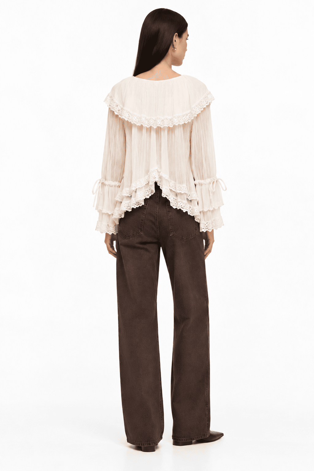 Alena Ruffle Top