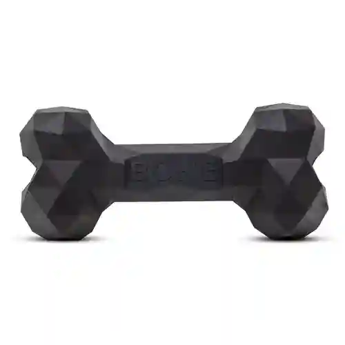 Barkbutler Chu The Bone Treat Dispensing Toy for Dogs (Small, Black)