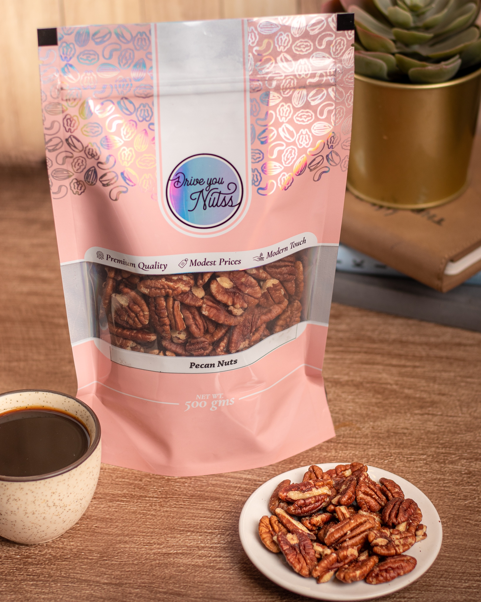 Drive You Nutss | Pecan Nuts (250 Gms) undefined