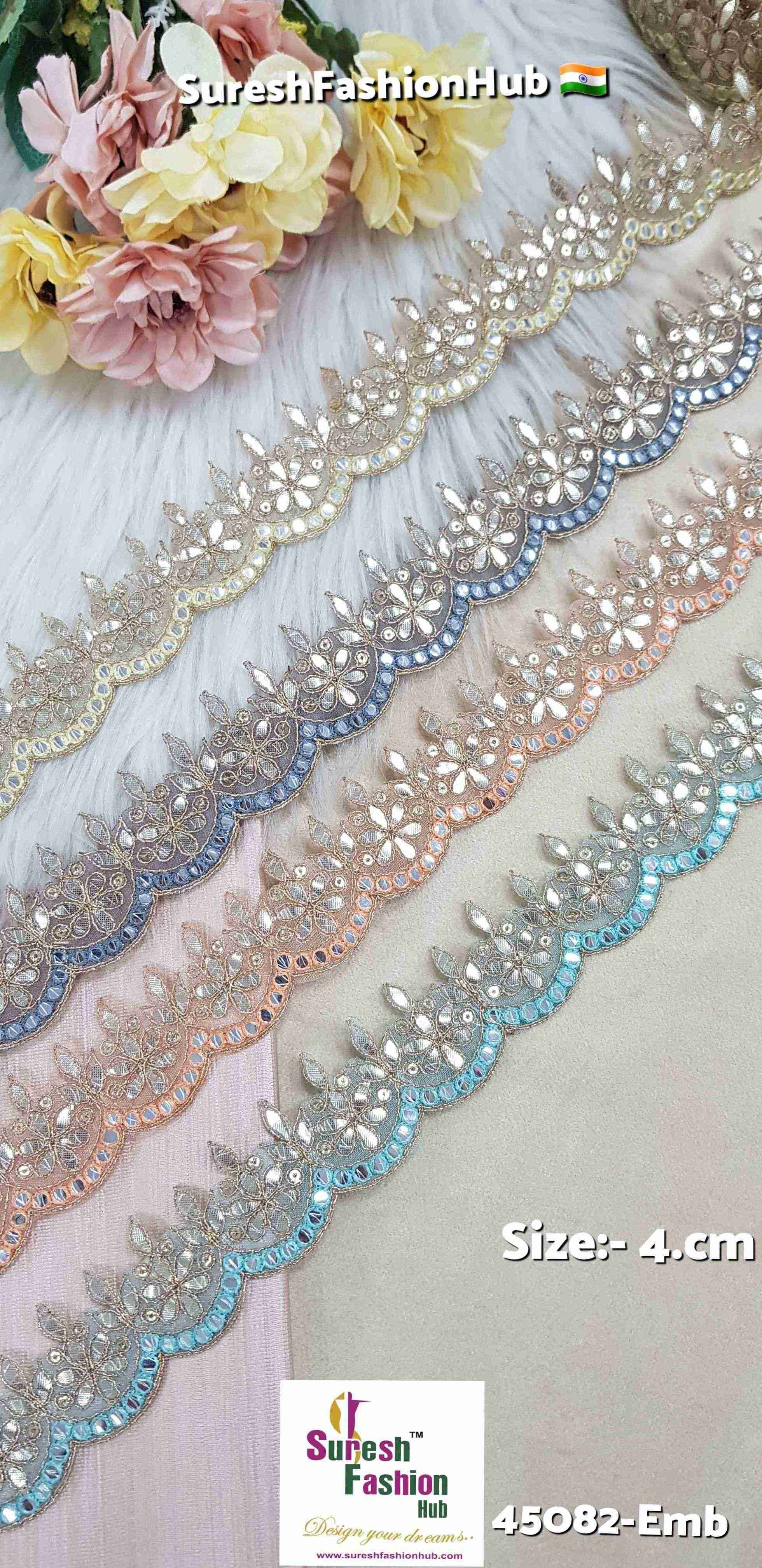  Laser-Cut Gota Lace