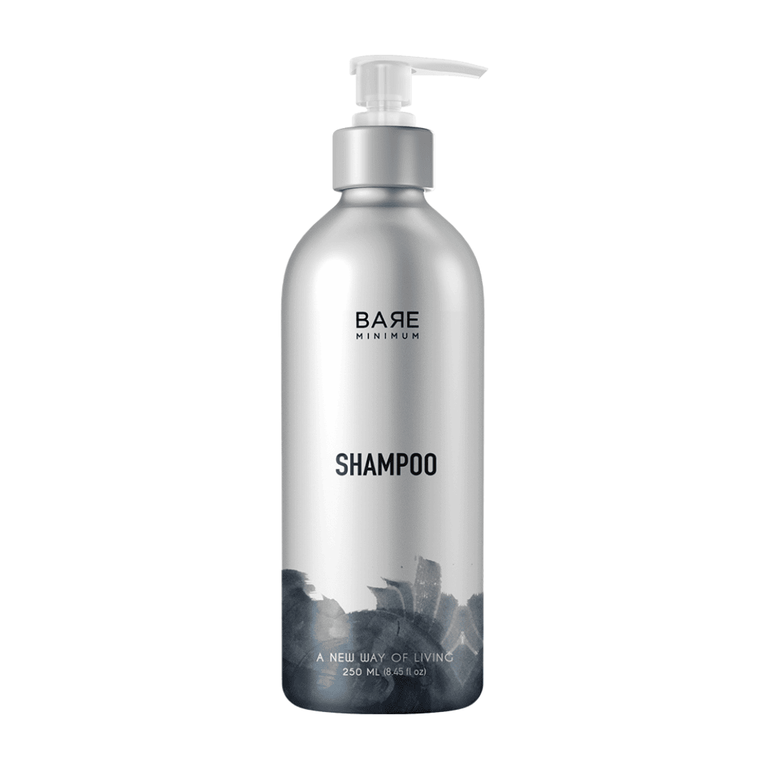 Bare Minimum gentle Shampoo, all-natural ingredients, chemical-free, with pH-balanced formula, For all skin types, 250 ML