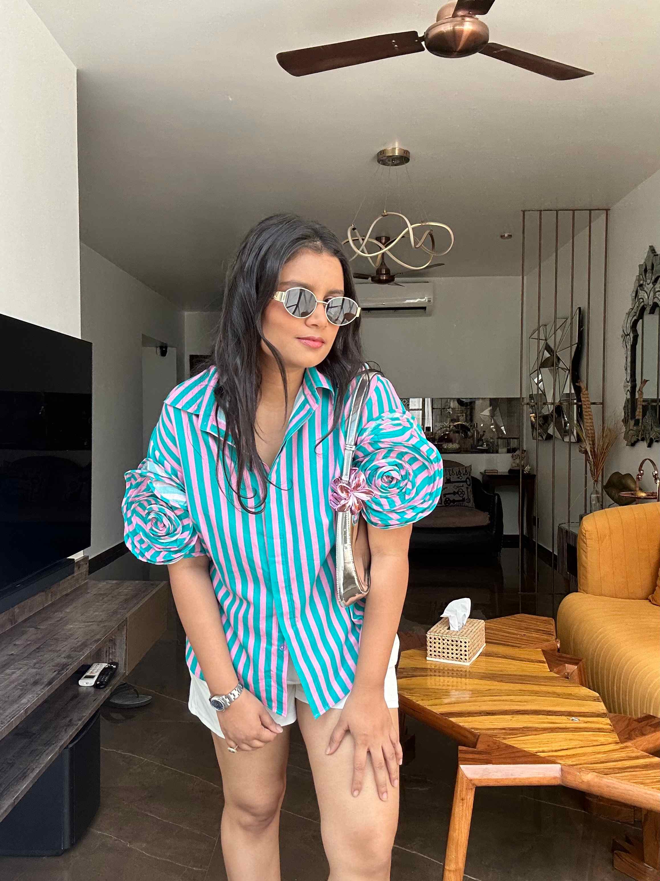 Flower On My Sleeves Shirt