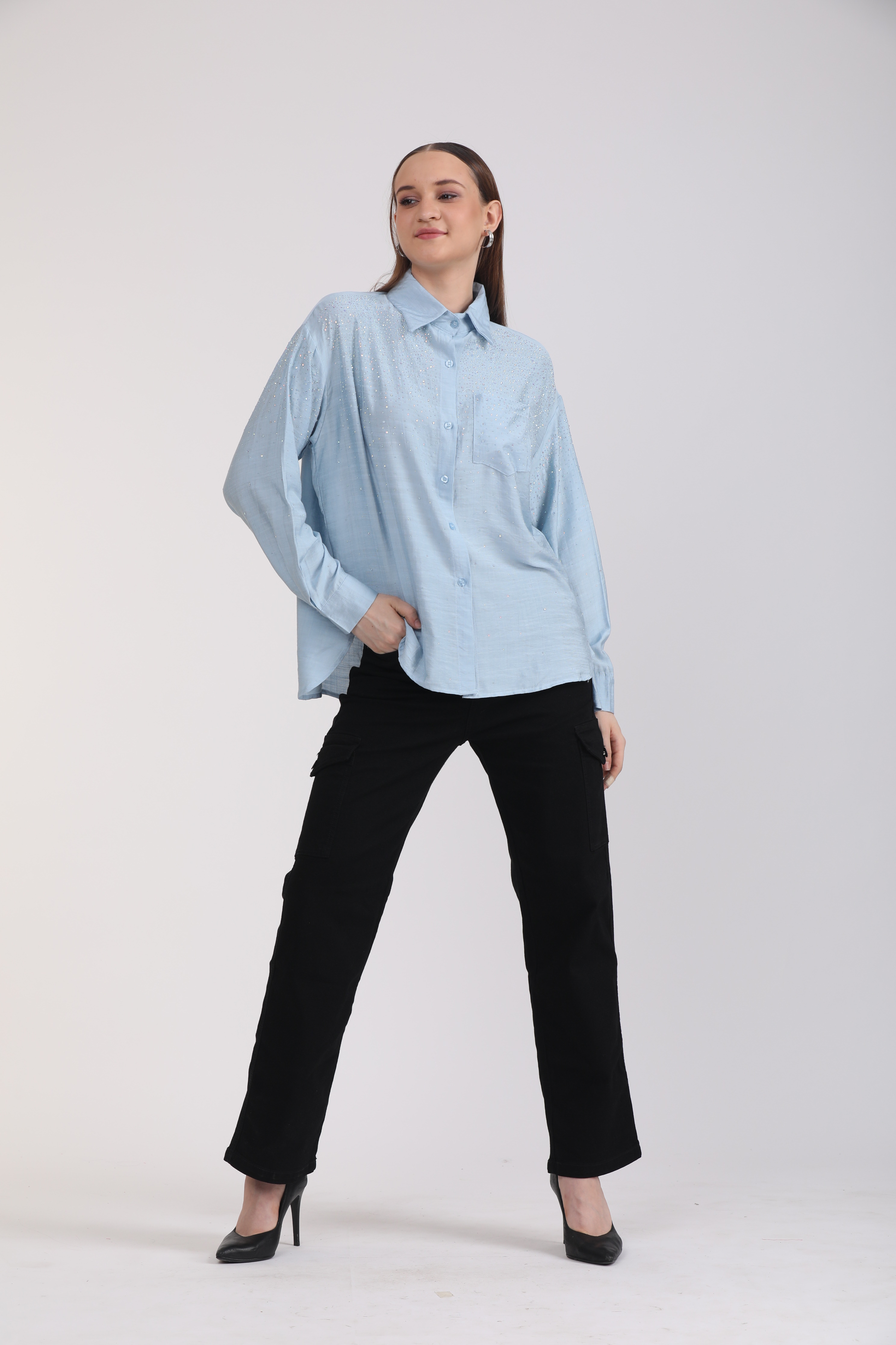 Albion Women Pink Blouson Top